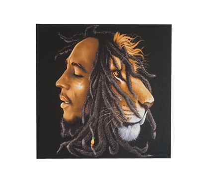 Bob Marley Lion Wall Canvas College Wall Decor Dorm Room Decorations