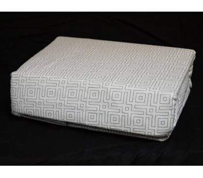 Pi Geo Flannel Warm Twin XL Sheets Dorm Bedding