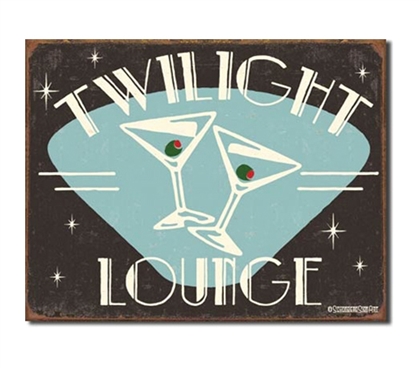 Tin Sign Dorm Room Decor hangs as a cool and classy wall decoration for college living rooms and dorm rooms