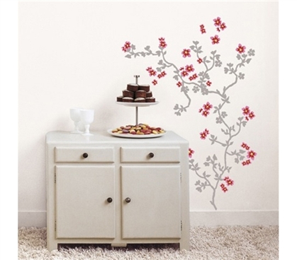 Sweet Vines - Dorm Room Wall Decor Peel N Stick Essential Dorm Decor