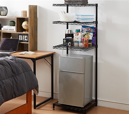 Suprima Floating Shelf Mini Fridge Stand