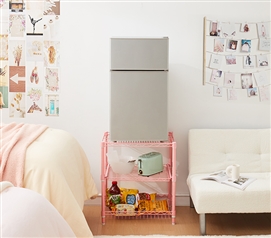 Suprima Double Height Fridge Stand - Pink