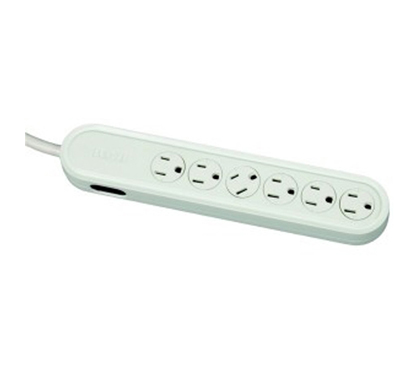 RCA 6 Outlet Surge Protector - 450 Joules - Keep Electronics Powered