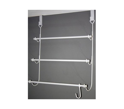 3-Tier Over the Door Towel Rack for College Students