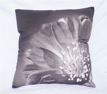 Blooming Flower Nature Cotton Throw Pillow Alloy Dorm Decor