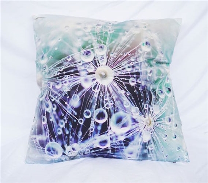 Dorm Decor College Cotton Throw Pillow Morning Dew