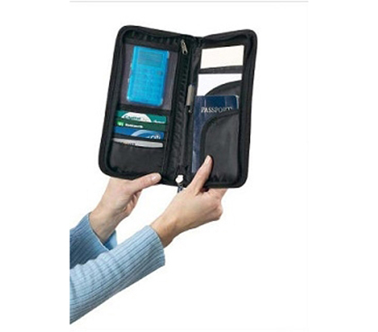 Keep All Your Important Documents - College Travel Documents Organizer - Stay Organized Abroad