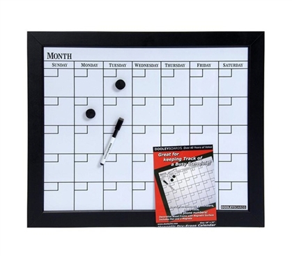 Dorm Wall Calendar Dry Erase Dorm decor