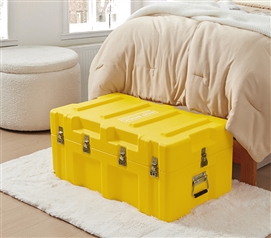 The Iron Brick Trunk - STRONGEST College Trunk - Yellow