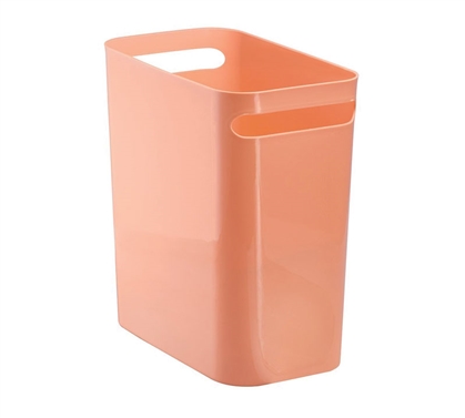 Compact Trash Can - Coral