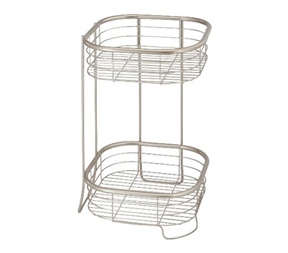 2 Tier Shower Shelf Square Dorm Room Storage Dorm Organizer