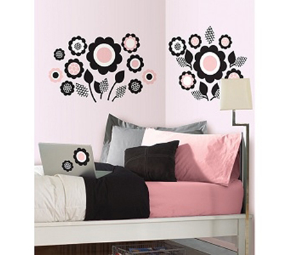 Adhesive - Gigi Flower Dots - Peel N Stick - Cool Dorm Decorations