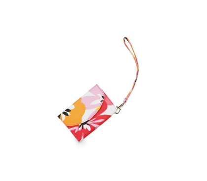 Don't Lose Your ID - Cotton Blossom Smart Phone ID Wristlet - Pretty Design