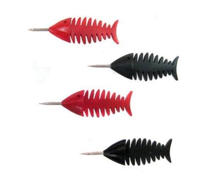 Fish Pins for Corkboards - Dorm Supplies College Office Stuff