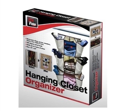 360 Degree Spin Closet Organizer - Cool Dorm Organizer