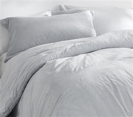 Machine Washable Twin XL Bedspread Set Dorm Comforter Set with Gray Pillow Sham Neutral Dorm Decor Ideas