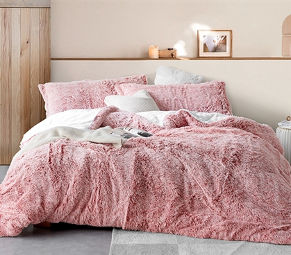Pink Twin Extra Long Dorm Comforter Set for College Student Packing List Pastel Dorm Bedding Ideas
