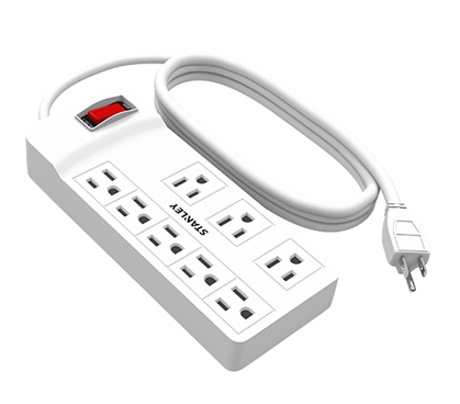 Best Dorm Gadgets Grounded Power Strip With Switched Outlets Must Have College Essentials