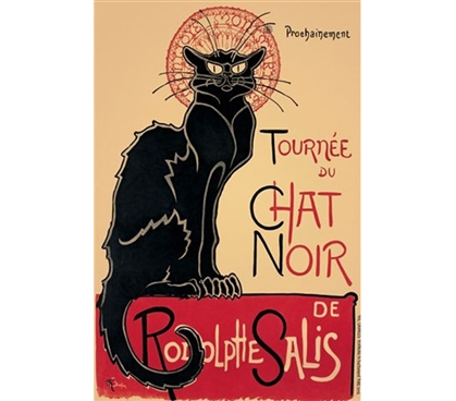 Essential Dorm Wall Decorations - Tournee du Chat Noir Poster - Poster For College