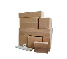 Shipping to College (or Home) - FedEx Ship Labels & Box Kit - Don't Jam A Trunk Full, Just Ship!