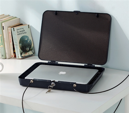 Iron Brick SafeÂ® - MAC Version - Portable Laptop/Tablet Safe Dorm Essentials Must Have Dorm Items