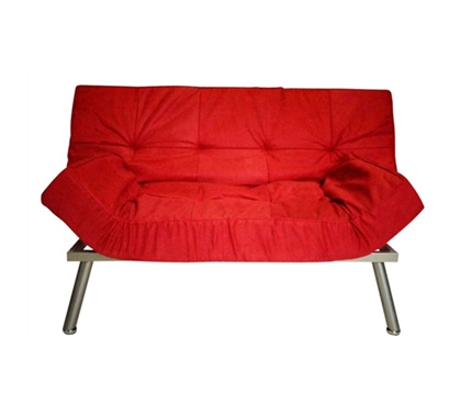 The College Cozy Sofa (Mini-Futon) - Red
