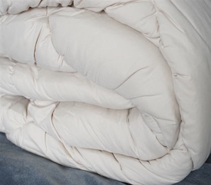 Machine Washable Oversized College Comforter True Twin XL Dorm Bedding