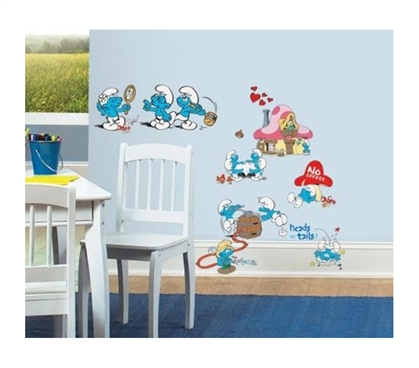 Peel N Stick - Smurfs Classic Decals