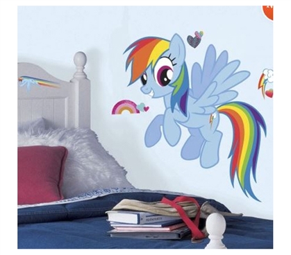 Peel N Stick - My Little Pony Rainbow Dash Decals