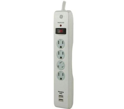 Surge Protector Strip With USB Ports