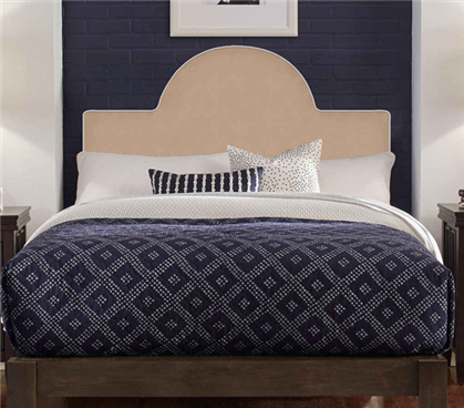 Perfect Fit Round Headboard Pillow - Taupe