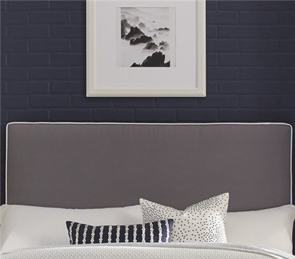 Perfect Fit Square Headboard Pillow - Gray