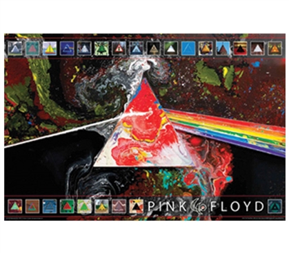 Pink Floyd Dark Side of the Moon 40th Anniversary Poster