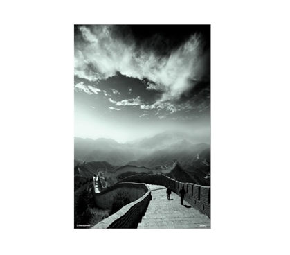 To The End of the World The Great Wall College Poster Dorm Room Decorations College Wall Decor