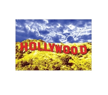 Hollywood Red Poster Wall Decorations for Dorms College Supplies College Wall Decor