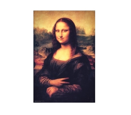 Cheap Dorm Decorations - Mona Lisa - Peace Poster