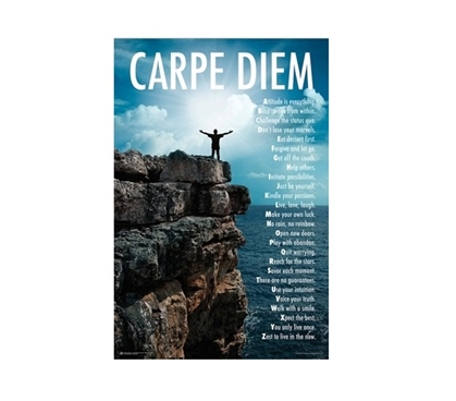 Carpe Diem Dorm Poster Dorm Room Decorations