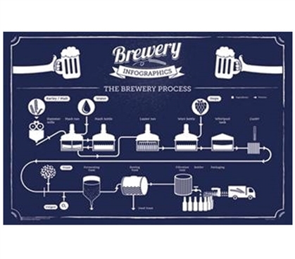 Brewery Infographic Poster