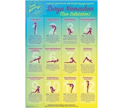 College Decorations Are Cheap - Yoga Sun Salutation - Add Decor To Dorms