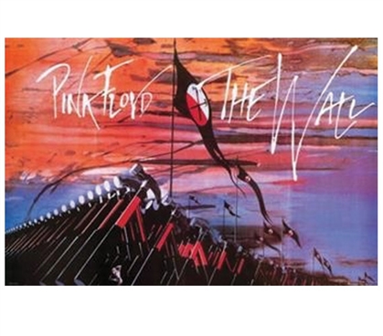 Pink Floyd The Wall Hammers By Roger Waters Poster