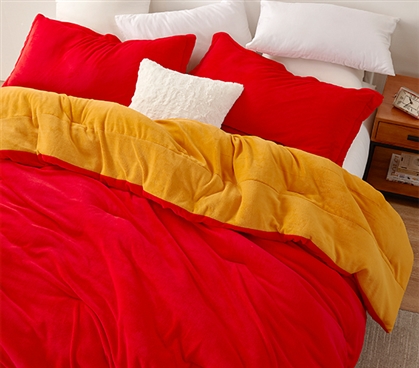 Even Heroes Need Sleep - Coma Inducer Twin XL Comforter - Inferno