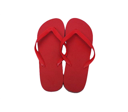 Shower Shoes For College - Classic College Shower Sandals - Red - Cheap Shower Shoes