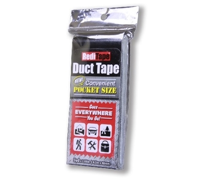 Pocket Size Duct Tape - Black