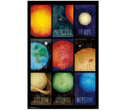 Buy Cheap Dorm Posters - Solar System 2014 Poster - Decorate Your Dorm