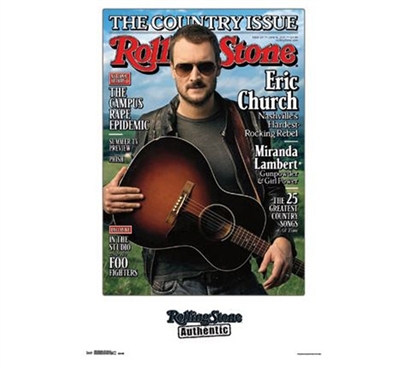 Decorate Your Dorm - Rolling Stone - Eric Church Poster - Fun Items For College