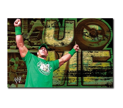 College Dorm Decor - WWE - Cena 12 Poster - Great For Wrestling Fans