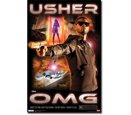 Decorate In Style - Usher OMG Poster - Great For Dorm Life