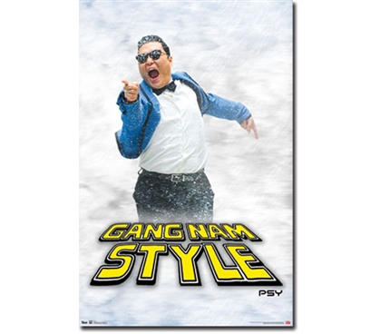 Wall Decor For College Dorms - Psy Point Poster - Decorate Your Dorm Room