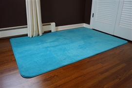 Beats The Cold Floor - Microfiber Dorm Rug - Comfy For Your Feet - Machine Washable College Rug