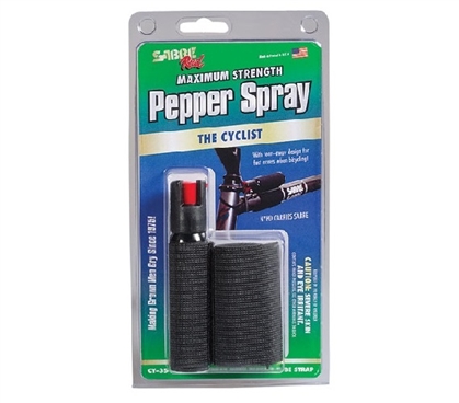 Cyclist Pepper Spray with Bike Strap Dorm Security Dorm Essentials